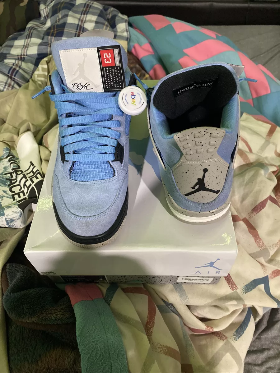 Size 10 - Jordan 4 Retro University Blue 2021(vnds)