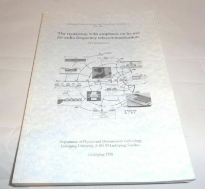 *LINKOPING STUDIES THE TRANSISTOR, WITH EMPHASIS ON ITS USE FOR RADIO NB69