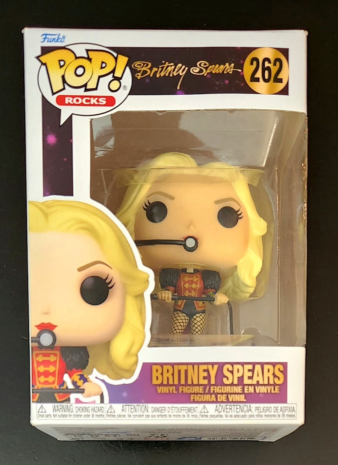Funko Pop! Vinyl: Britney Spears #262 Circus Figure Brand New Music Nib