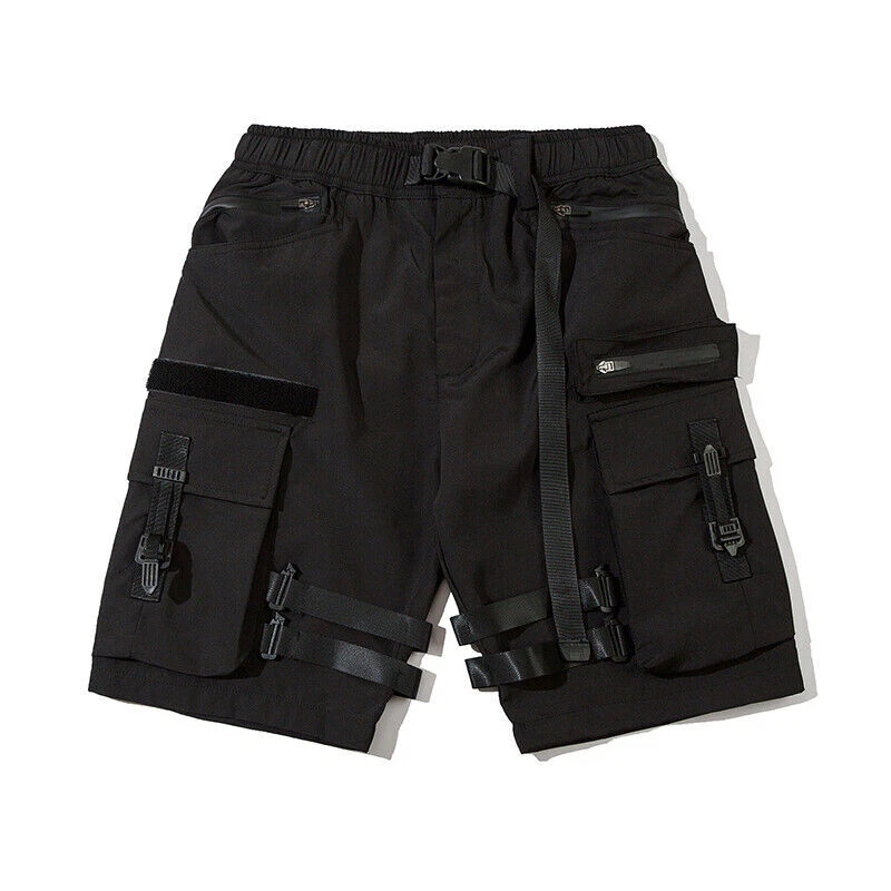 Niepce Matte Black Classic Techwear Streetwear Casual Cargo Shorts
Opens in a new window or tab