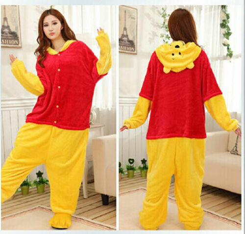 Erwachsene Unisex Pyjama Kigurumi Kinder Tier Pyjama Cosplay Kostüm Strampler. - Bild 20 von 77