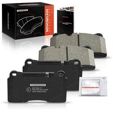 Front Brake Pad Set for Audi A3 11-12 TT 09-14 Seat Leon 13-20 VW Touareg 02-18