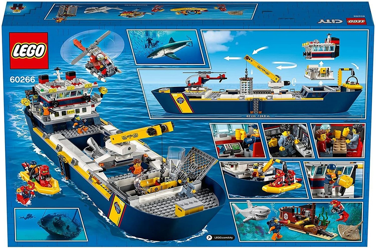 じーじ LEGO City Sea Expedition Undersea Exploration Vessel 60266