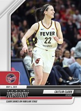 25 WNBA PANINI INSTANT 6 CAITLIN CLARK INDIANA FEVER PRESEASON BACK IOWA PRESALE