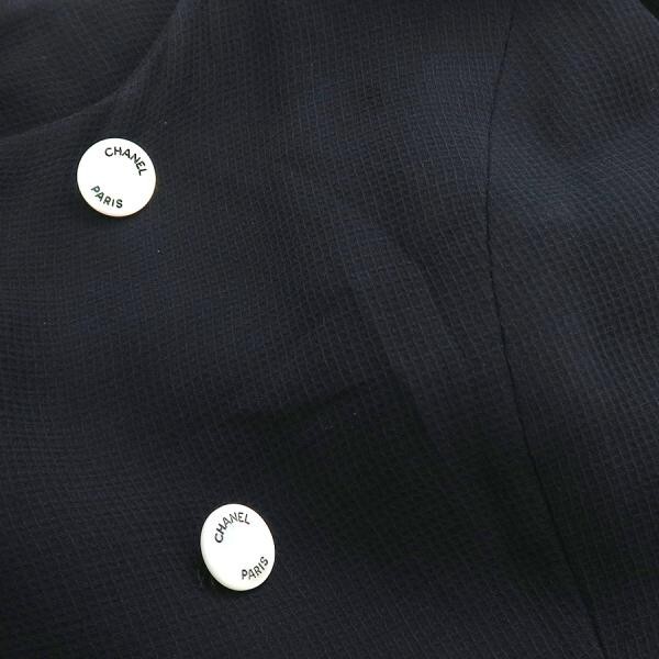 CHANEL 97P P07261V05253 One-piece Dress 38 Black auth Womens CHANEL 97P P07261V05253 One-piece Dress 38 Black auth Womens