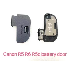 Battery Door Lid Cap Cover for Canon R5, R6, R6II, R5C Mirrorless Digital Camera