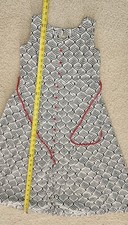 Indian cotton sleeve less Kurti for girls age 10 to 14, Chest 26