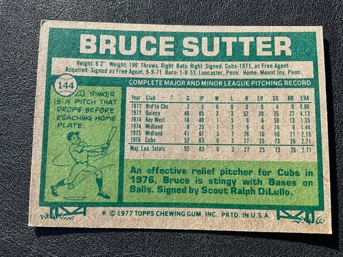 1977 TOPPS BASEBALL 111-220 PICK CARDS YOU WANT - Picture 165 of 489