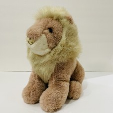 Rare 1991 GUND Plush Golden Lion 14  Stuffed Animal Toy