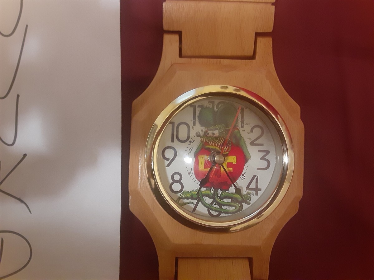 CUSTOM? RAT FINK WALL WATCH CLOCK ED BIG DADDY ROTH WORKS