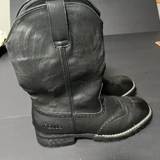 Rollda cowboy Work boots black size 8