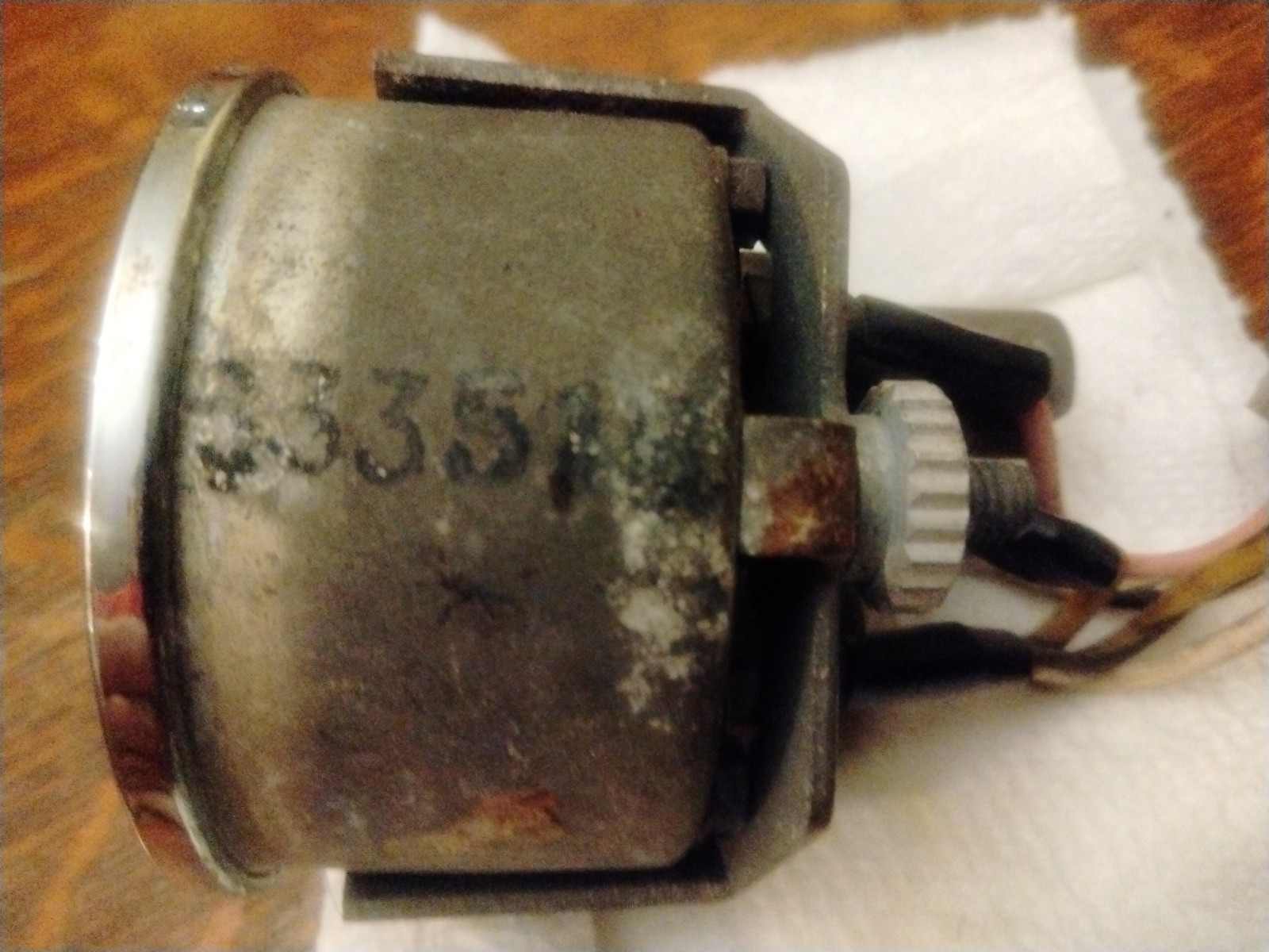 Vintage Fiat 124 Fuel Gauge spider Ferrari Maserati VEGLIA BORLETTI 1