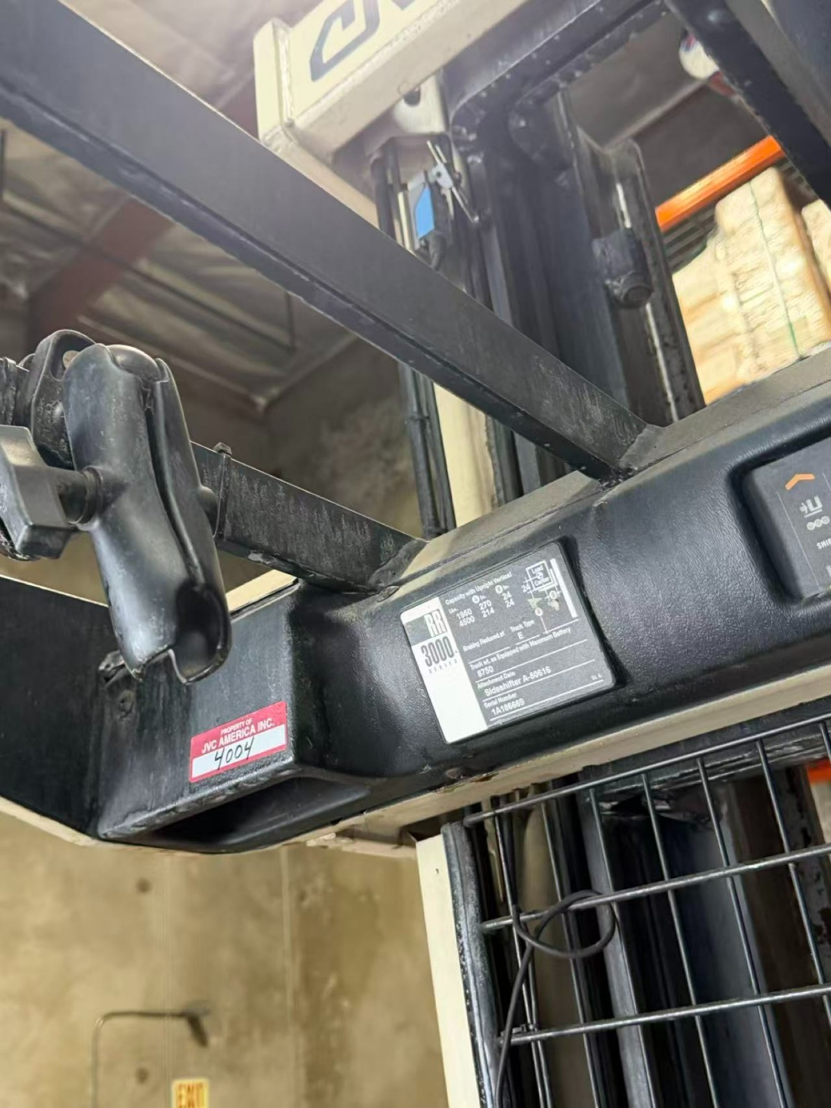 Crown RR3520-45 Electric Stand-Up Reach Forklift Rider Lift Truck | eBay