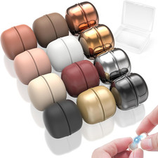 12 Pcs Hijab Magnets Strong Hijab Pins for Women, Multi-Use Pinless Magnetic Pin