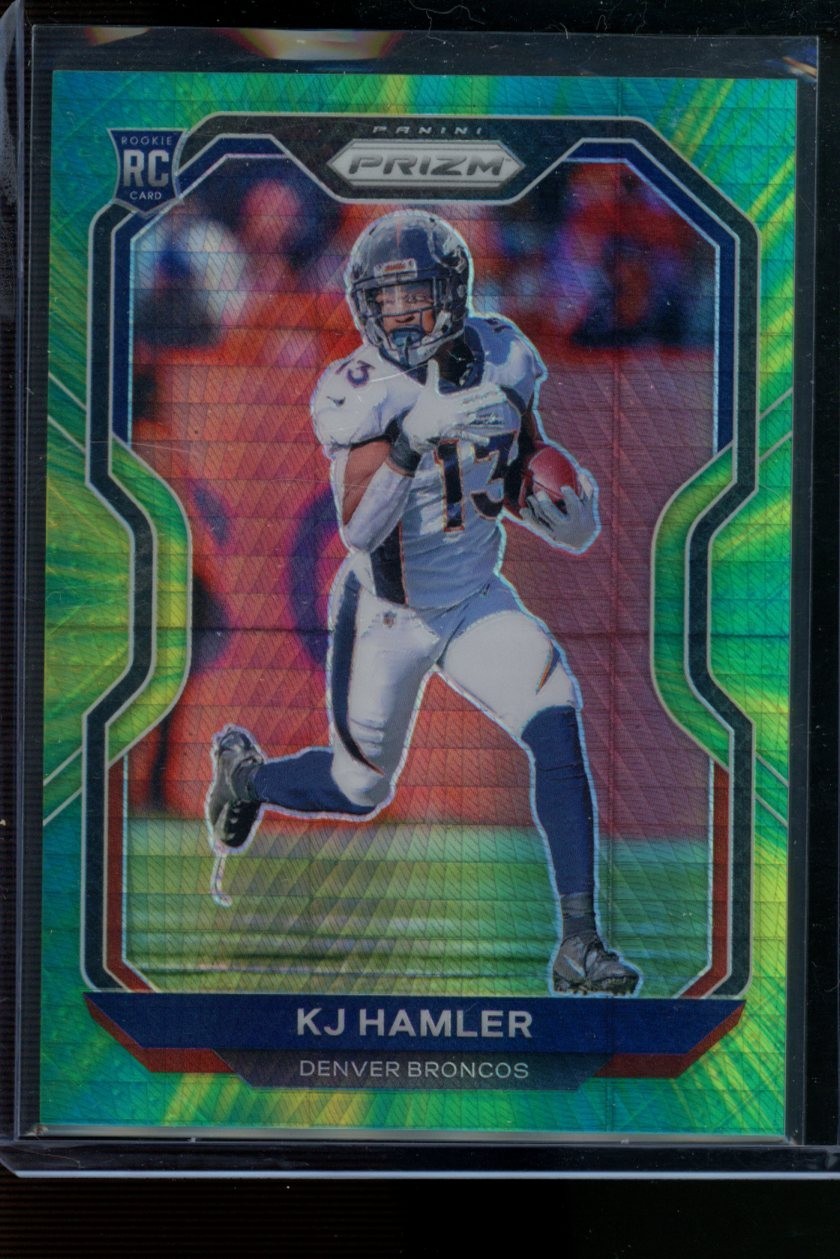 2020 Panini Prizm - Rookie KJ Hamler #315 Hyper Prizm /175 (RC)