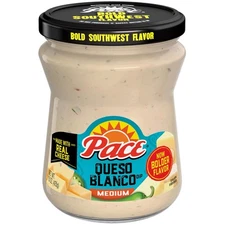 Pace Medium Queso Blanco Cheese 🫕 Dip, 15 oz Jar