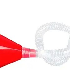 Automotive Funnels, Plastic Funnels with Long Hoses for Gasoline, Fuel, Water, F