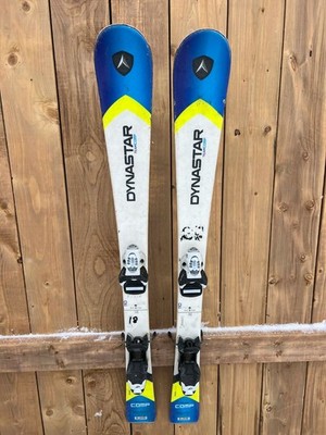Alpine Downhill Snow Ski DYNASTAR TEAM COMP 43'' Long Skis 110 cm with Bindings