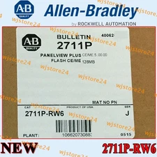 2711P-RW6 Brand New Sealed NEW PLC PanelView Plus CE Accessory FreeShip US