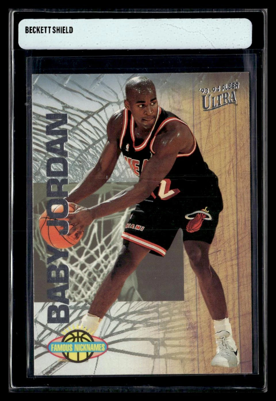 Harold Miner trading card