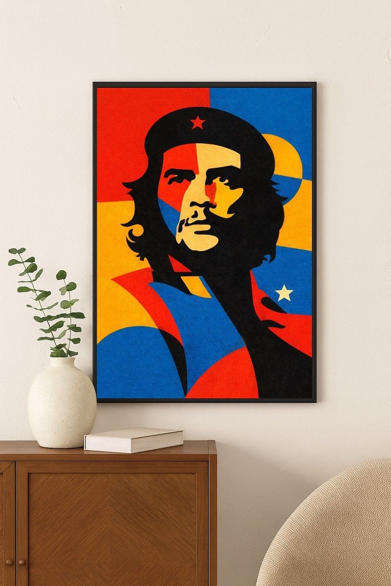 Che Guevara Revolutionary Poster 🌟 - 16x24” - Premium 💎 Art