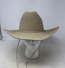 Stetson 5X D4 Ranch Tan Cowboy Hat 7 R Oval (4 Brim) SFCWBM-7540D470 Made in USA
