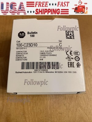 100-C23D10 New Factory Sealed AB ONE YEAR WARRANTY FAST DELIVERY 1PCS