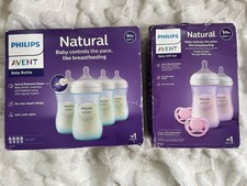 Philips Avent Natural Baby Bottle 9 oz, 6 Total