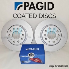 PAGID REAR BRAKE DISCS & BRAKE PADS FOR HYUNDAI IONIQ 1.6 HYBRID MHEV 16-22