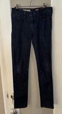 Anthropologie Pilcro Womens Dark Wash Denim Jeans 30  Waist