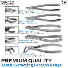 New Dental Extracting Forceps Oral Surgery Tooth Extractions Dental Instruments