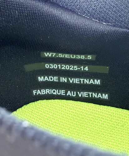 OOFOS OOmy Stride Damen 7,5 schwarz weiß Komfort Erholungsschuhe Turnschuhe - Bild 8 von 9