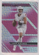 2022 Upper Deck Goodwin Champions Platinum Pink Traxx 1/299 Jake Haener 00jz
