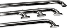 2 X 60 Low Line Patriot Lake Pipes With Slant Outlet Without Caps