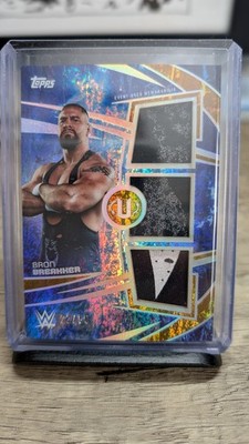 2025 Topps Universe WWE Bron Breakker Gold Triple Worn Patch Relic /50