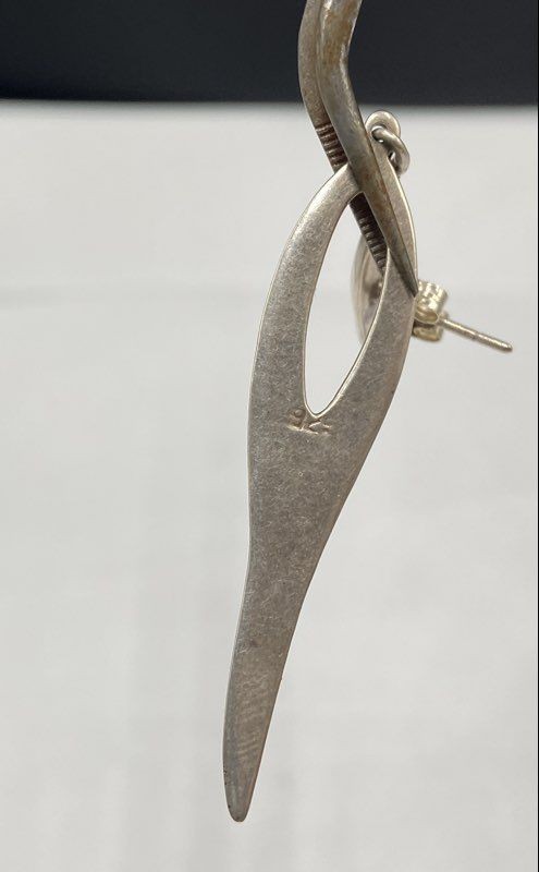 Sterling Silver Dangle Earrings Assorted Bundle 2… - image 6