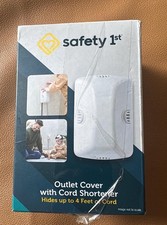 Safety 1st Outlet Cover with Cord Shortener for Baby Proofing