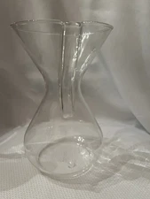 VTG 8 1/4” CHEMEX Pyrex POUR OVER DRIP REPLACEMENT Carafe Glass Coffee Maker