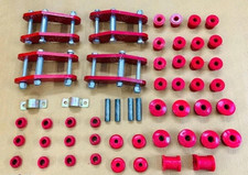Front Rear 2 Lift Boomrang Shackle Kitbush Kit Fits For 86-95 Suzuki Samurai