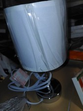 Silver Table lamp 12in Home, office