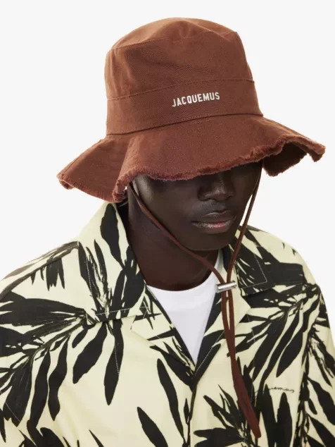 Jacquemus Unisex Le Bob Artichaut Bucket Hat Jacquemus Le Bob Artichaut hat for ADULT-UNISEX, Men, Women  main image 2