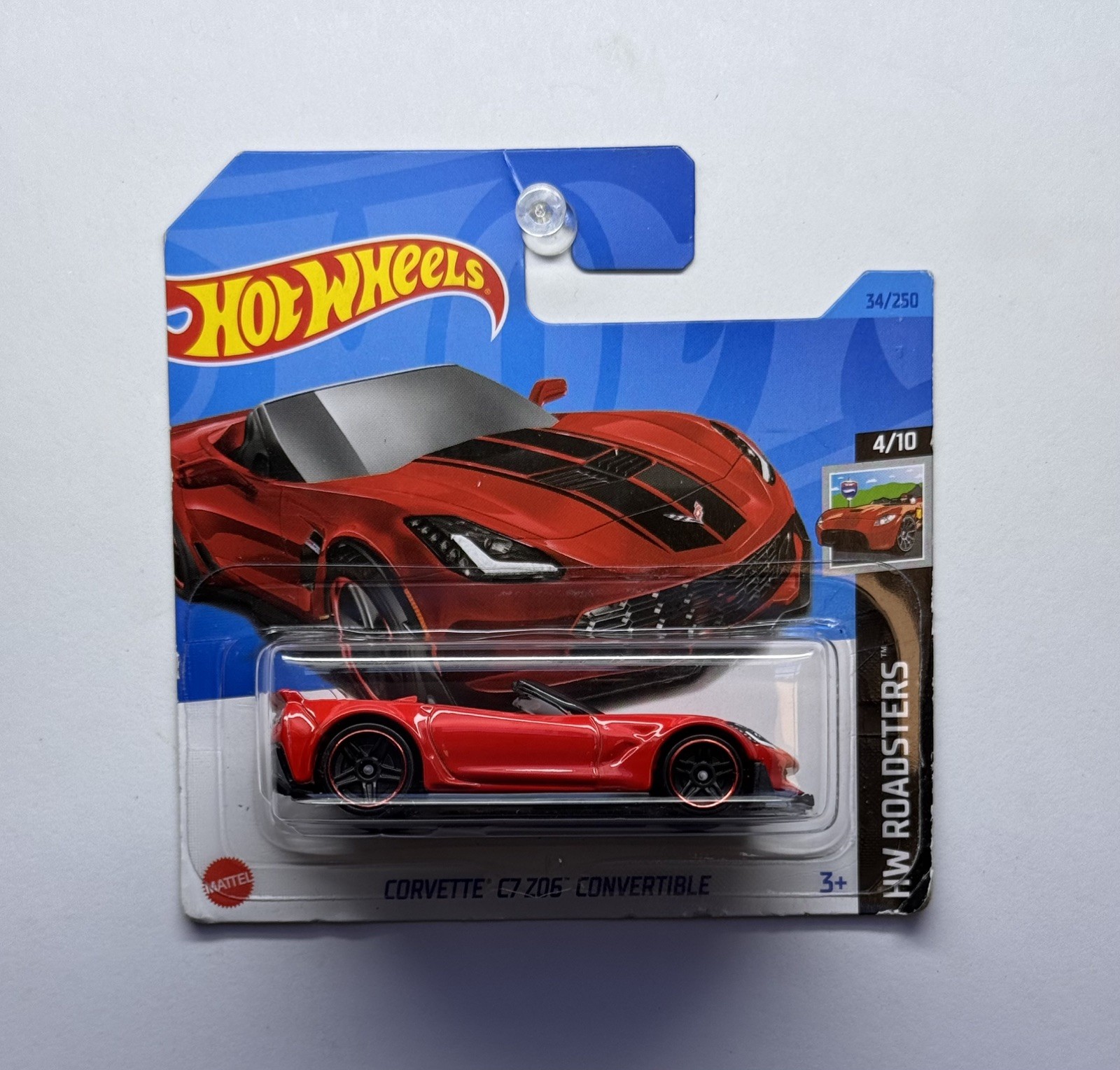 Hot Wheels Corvette C7 Z06 Convertible Rosso 2023
