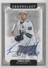 2019-20 Upper Deck Chronology Franchise History Tomas Hertl #FH-SA-HE Auto 07qr