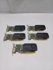 Lot of 5 Quadro 600 2GB GDDR5 Graphics Cards 9460M Full Height