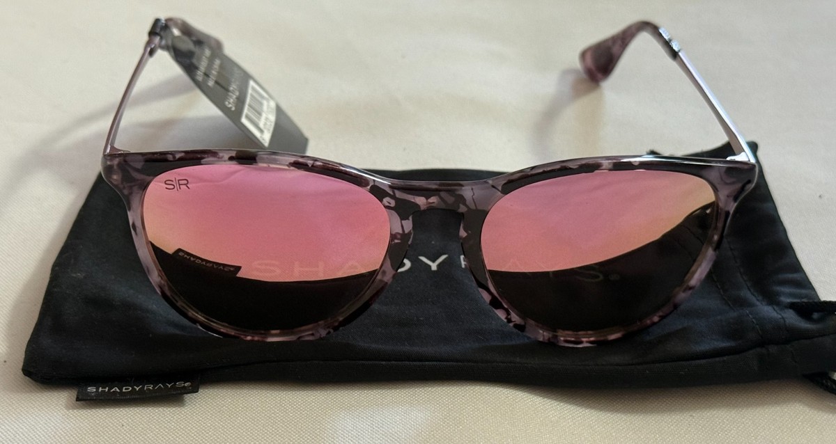 Shady Rays Women's Allure Pink Tortoise Polarized Sunglasses