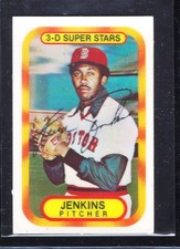 1977 Kellogg’s Baseball Card #3 Ferguson Jenkins, Boston Red Sox - NM