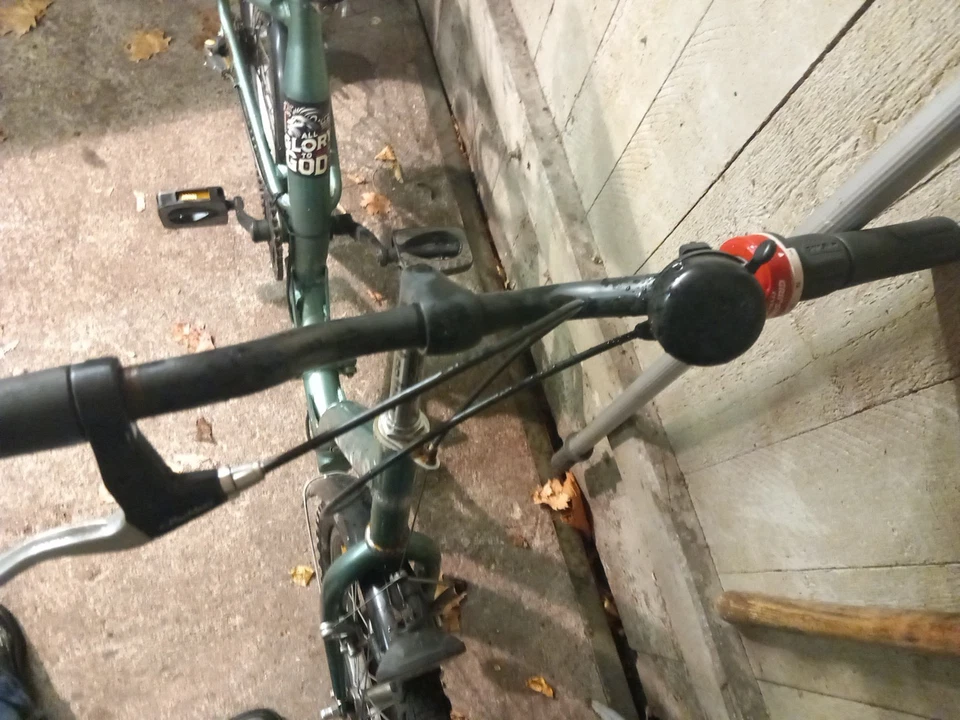 Klapprad Cityline 20 Zoll Grün Vintage Tiefer Einstieg Generalüberholt 3 Gang - Bild 3 von 4