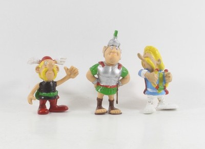 Asterix and Obelix == 3 x Rare Spanish Figures Made in Spain
