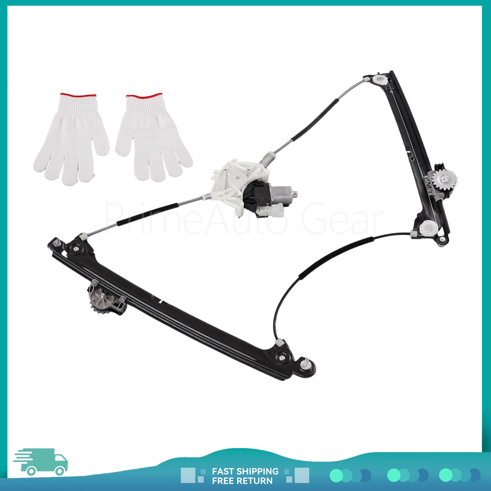 Front Left Window Regulator With Motor For 17-24 Maserati Levante M161 US