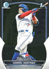 2023 Bowman Chrome Prospects #BCP45 Gabriel Martinez RC Toronto Blue Jays